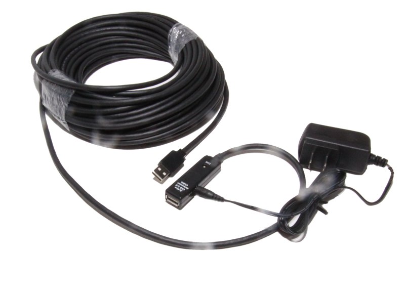 power amplifier usb 2.0 extension cable 60ft long