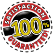 100% guaranteed satisfaction