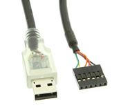 USB to TTL with 5-pin and 5V connector