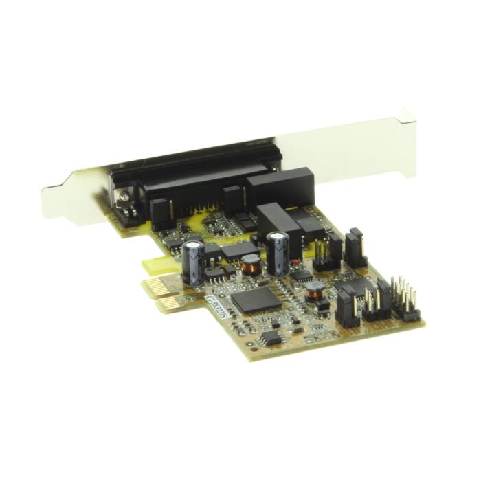 2 Port Serial RS485 PCIe Card - DB25 Cable Isolation/Surge Protection