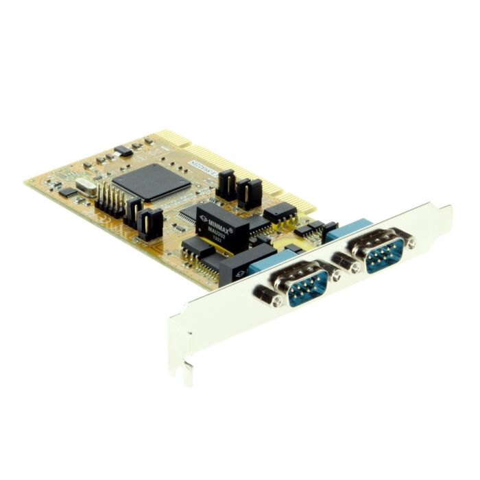 Dual Port Serial RS-422/485 PCI Card w/ Isolation and Surge Protection