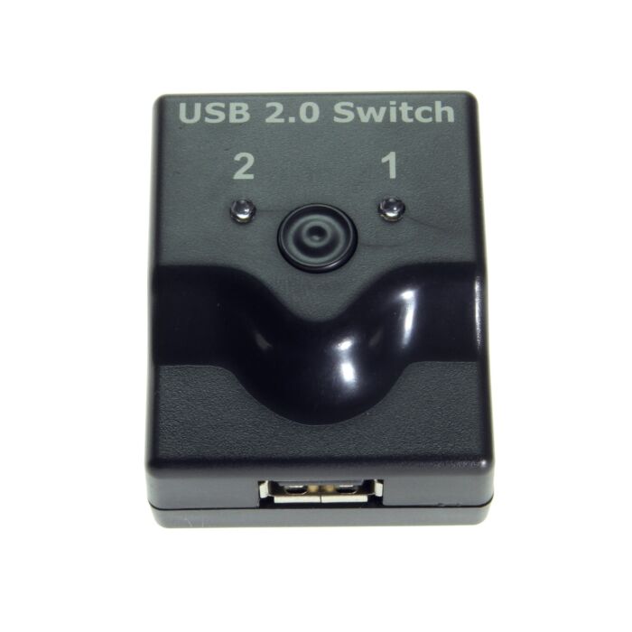 Ultra USB 2.0 Mini Switch 2-Port A/B Manual Switch for Two Computers