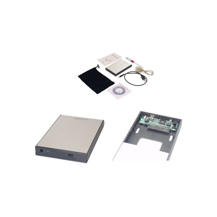 2.5 inch SATA to USB 2.0  Portable Mini Drive Enclosure Aluminum