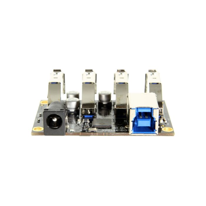 USB 3.1 4 Port Mini Hub Component Board with ESD & Surge Protection