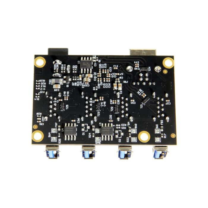 USB 3.1 4 Port Mini Hub Component Board with ESD & Surge Protection