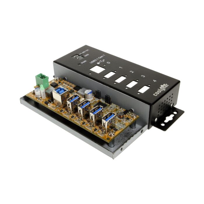 4 Port USB 3.2 Gen 1 Industrial Wide Temp. Range Hub