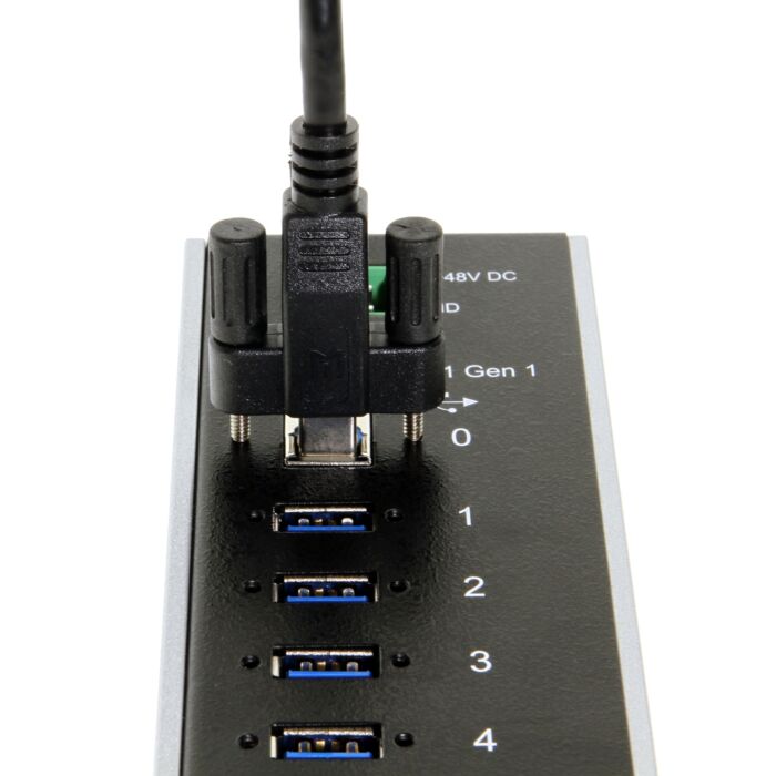 4 Port USB 3.2 Gen 1 Industrial Wide Temp. Range Hub