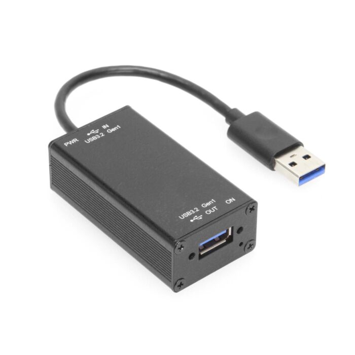 Single Port Managed USB 3.2 Gen 1 Port Adapter w/ ESD Surge Protection