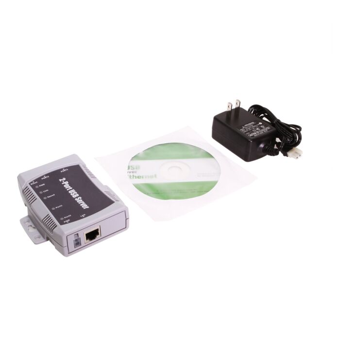2 Port USB 2.0 Over Ethernet USB Device Server