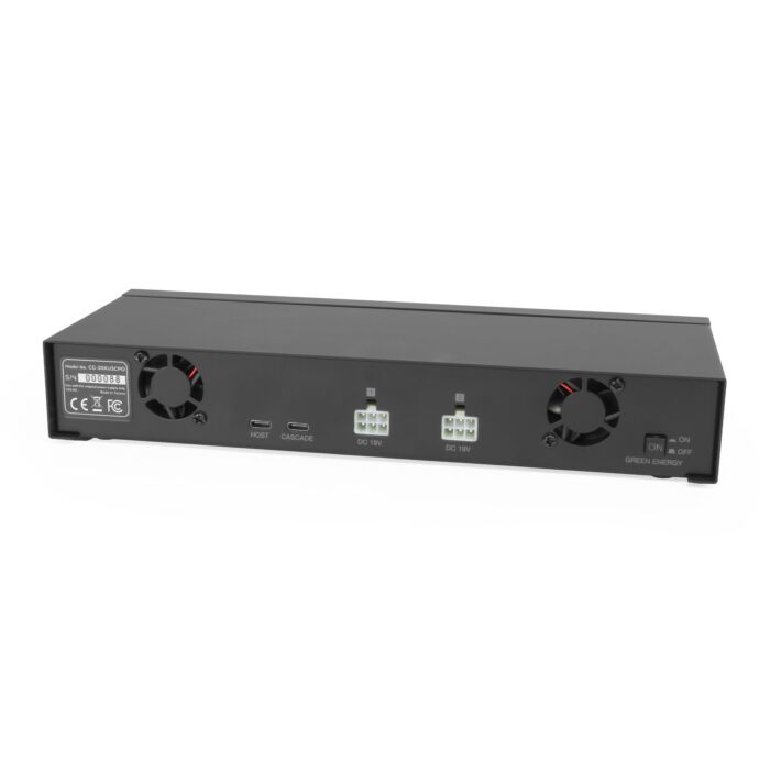 20 Port USB-C 3.2 Gen 1 Industrial Charging Hub w/ Max 27W Per-Port Power Delivery