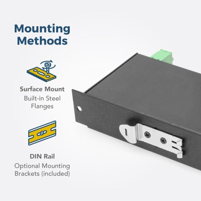 4 Port Managed USB 3 Hub w/ 15KV ESD Surge Protection