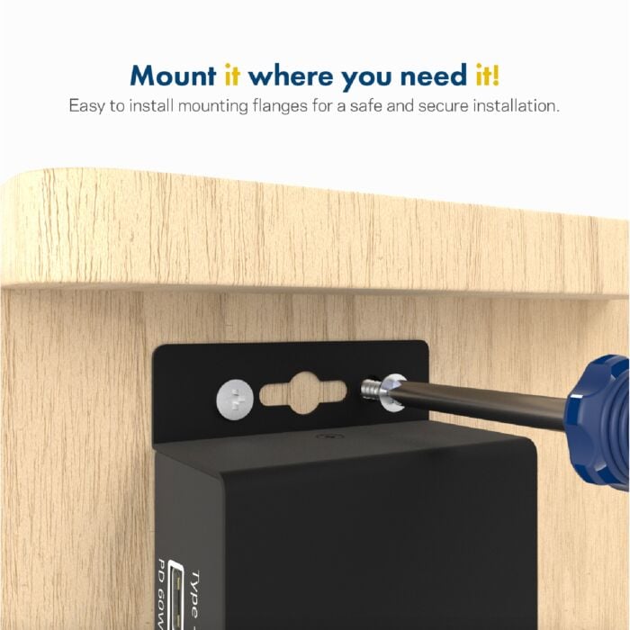 ChargeIt! Mini 200W Dual Type-C PD Charger 100W output each port 24V Input
