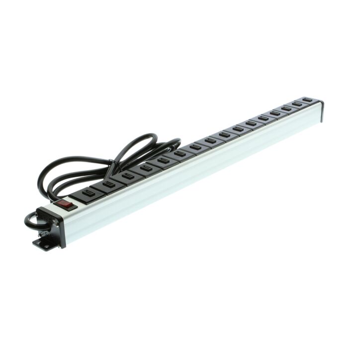 2ft. Mountable USB 16 Port Charge Strip | Individual Powered USB Ports