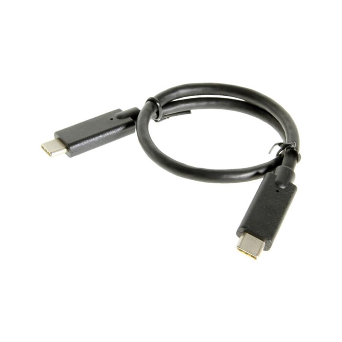 USB-C Male to C Male 1FT PD Cable Gen1 5Gbps Data 3A Power