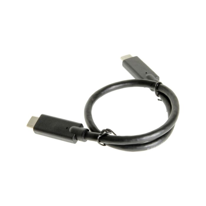 USB-C Male to C Male 1FT PD Cable Gen1 5Gbps Data 3A Power