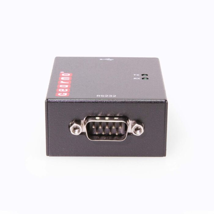 1 Port USB to Serial RS-232 Hub w/ FTDI Chipset & LED Indicators - Rugged Metal Housing Ideal for Mounting