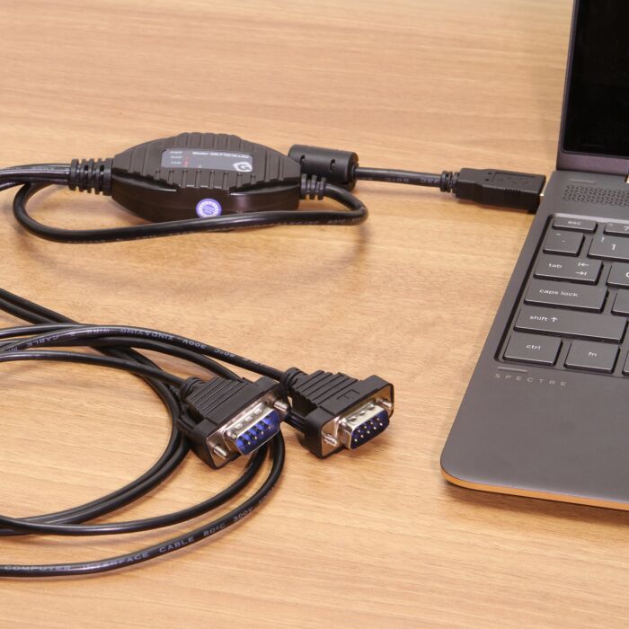 2-Port Professional USB 2.0 to Serial Converter w/ RX/TX Status LED