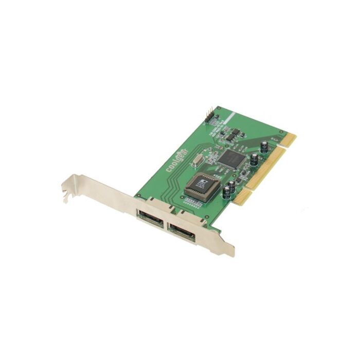 Dual eSATA External Port SATA 1.5Gbps SATA I Card for MAC OS X