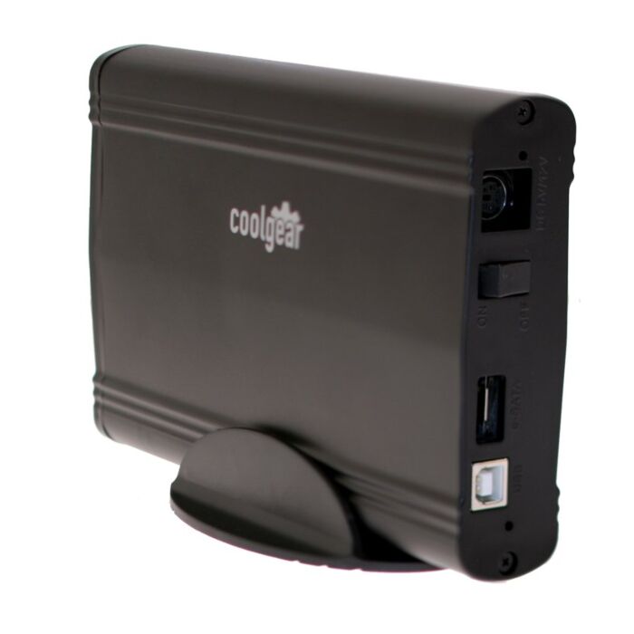 BLACK ESATA + USB 2.0 SATAII ENCLOSURE 