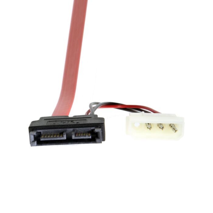 36 inch SLIMLINE 'MINI' SATA CABLE (CABLE SIDE Male Connector)
