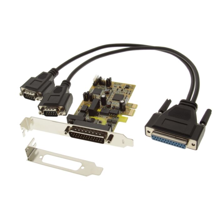 RS422/485 to PCI Express card package