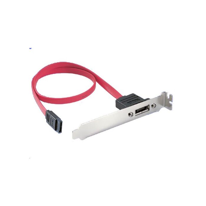 12" SATA to eSATA Cable with ATX Bracket