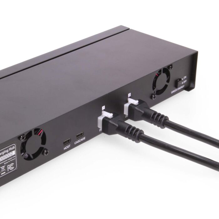 20 Port USB-C 3.2 Gen 1 Industrial Charging Hub w/ Max 27W Per-Port Power Delivery