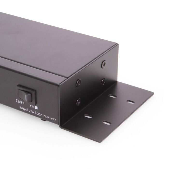 20 Port USB-C 3.2 Gen 1 Industrial Charging Hub w/ Max 27W Per-Port Power Delivery
