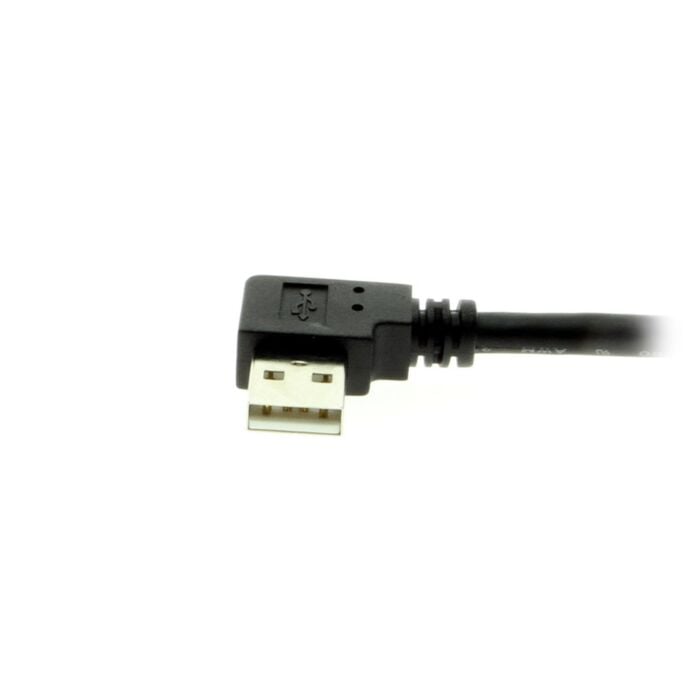 6ft. USB 2.0 Left Angle High-Speed A to MINI B Cable 24/20AWG