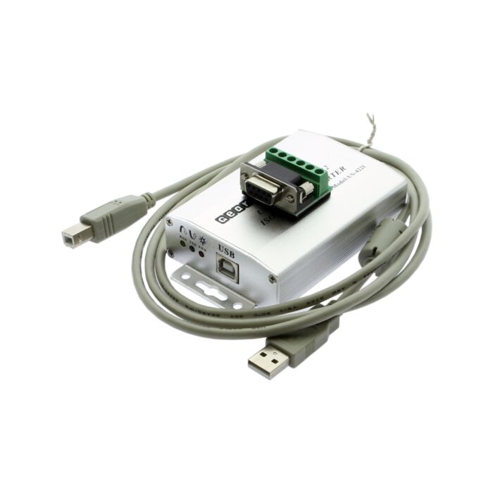 FTDI Chip USB to RS-485/422 Industrial Isolated w/ DB-9/RJ45/Terminal Screw