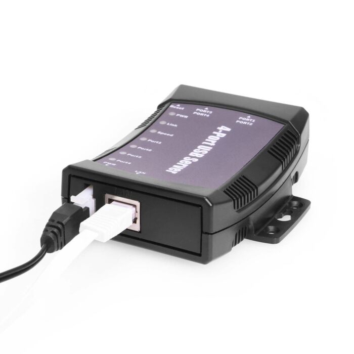 4-Port USB over Ethernet USB Device Server
