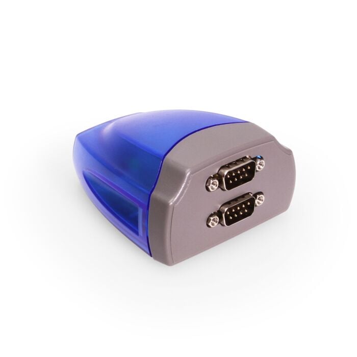 Dual Port USB to Serial RS-232 DB-9 Adapter Cable FTDI Chip