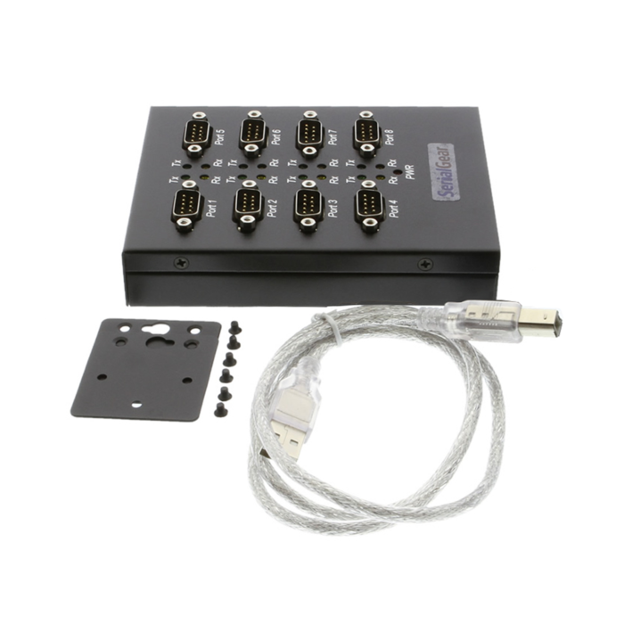 USB USB 2.0 Serial high speed adapter box industrial 8-port RS-232 FTDI