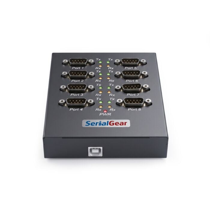 USB USB 2.0 Serial high speed adapter box industrial 8-port RS-232 FTDI