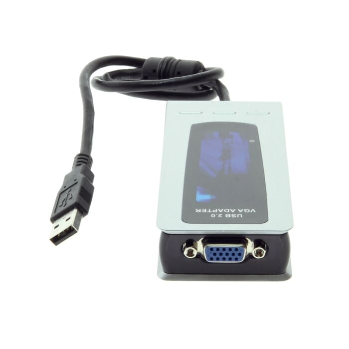 USB 2.0 External Graphics Card for XP and Vista up to 1920x1200 Resolution
