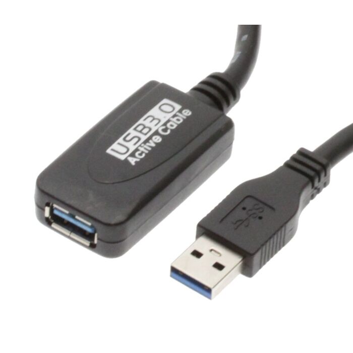 USB 3.0 extension cable 16ft. A-Male to A-Female Repeater Cable
