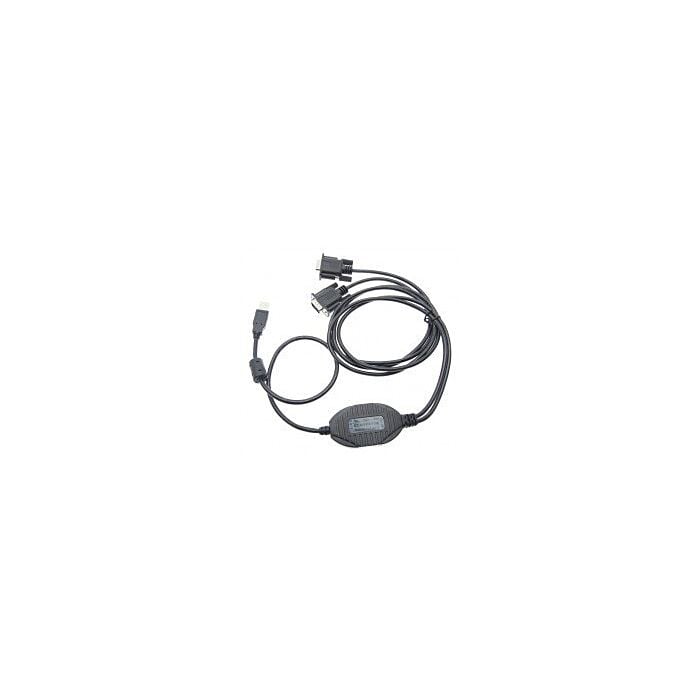 USB 2 Port Serial DB9 RS232 Adapters with FTDI Chipset