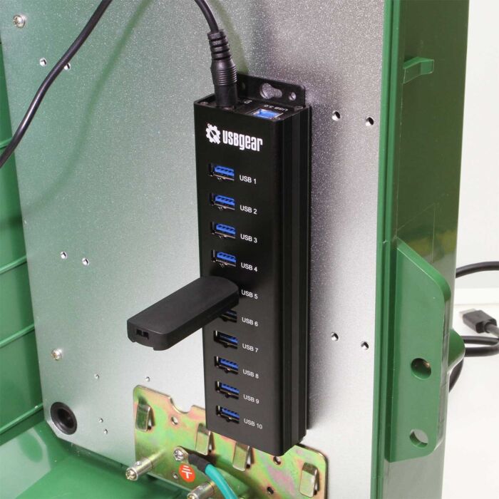 10-Port USB 3.2 Gen 1 Mountable Charging and SuperSpeed Data Hub