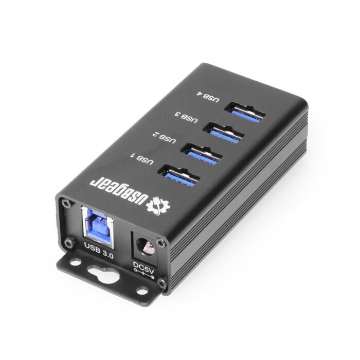 4-Port USB 3.2 Gen 1 Mountable Charging and Data Hub