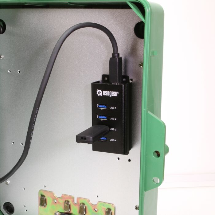 4-Port USB 3.2 Gen 1 Mountable Charging and Data Hub