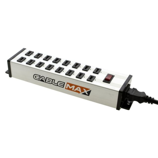 USB 16 Port Power Strip Charging Station 5V 2.4A Per Port