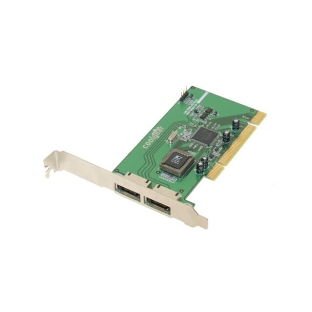 Dual eSATA External Port SATA 1.5Gbps SATA I Card for MAC OS X