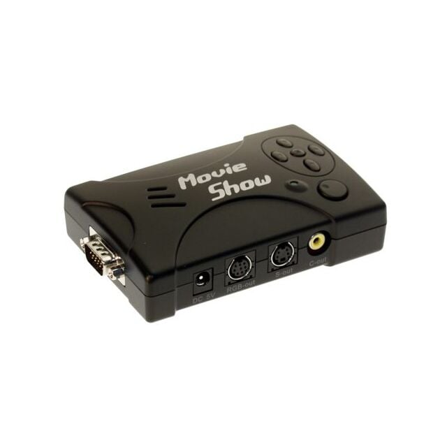 PC to TV Converter, Convert any VGA/HD-15 Video to S-Video or Composite