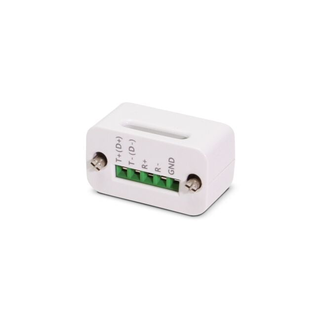 RS232/422/485 DB9 to Terminal Block 5 Pin Passive Adapter (Micro Sized)