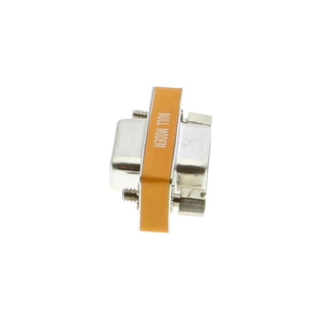 DB-9 F/F Serial RS232 Mini Gender Changer - Null Modem Adapter