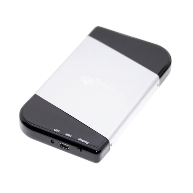 2.5" USB 2.0 Aluminum External Enclosure for SATA I and SATA II Drives