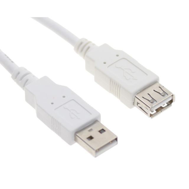 USB 2.0 A-Male to A-Female Extension Cable