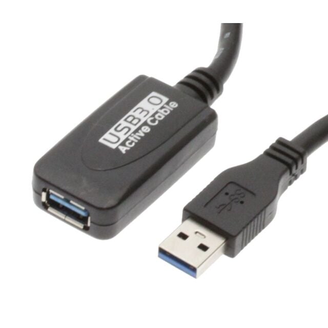 USB 3.0 extension cable 16ft. A-Male to A-Female Repeater Cable