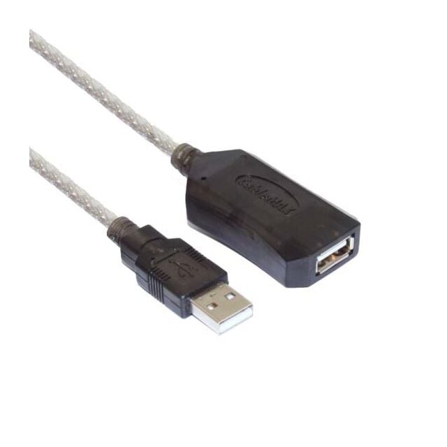 USB 2.0 High-Speed Active USB Extension Cable 16ft.