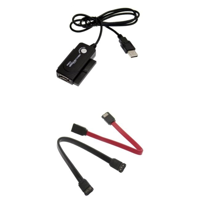 USB 2.0 to IDE and eSATA Cable